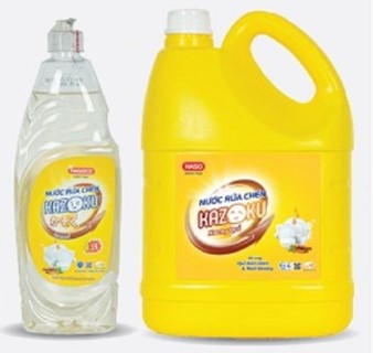 Nước rửa chén KAZOKU hương quế