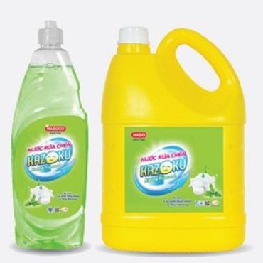 Nước rửa chén KAZOKU hương trà xanh
