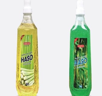 Nước lau sàn HASO hương sả chanh, thanh trúc