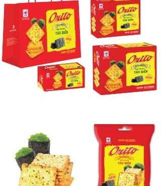 Bánh Cracker tảo biển ORITO