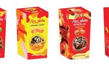 Kẹo nhân: Hoa quả, Caramen, Socola, Tổng hợp