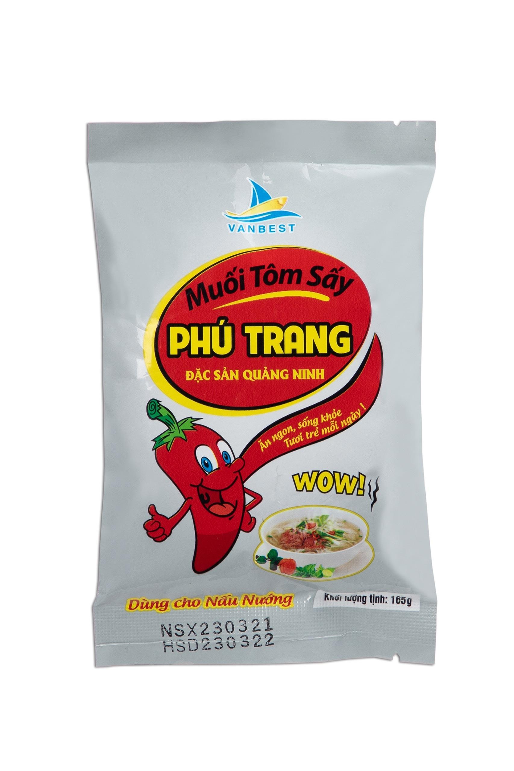 Muối tôm sấy Phú Trang Vanbest