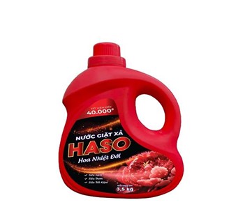 Nước giặt xả HASO hương hoa nhiệt đới